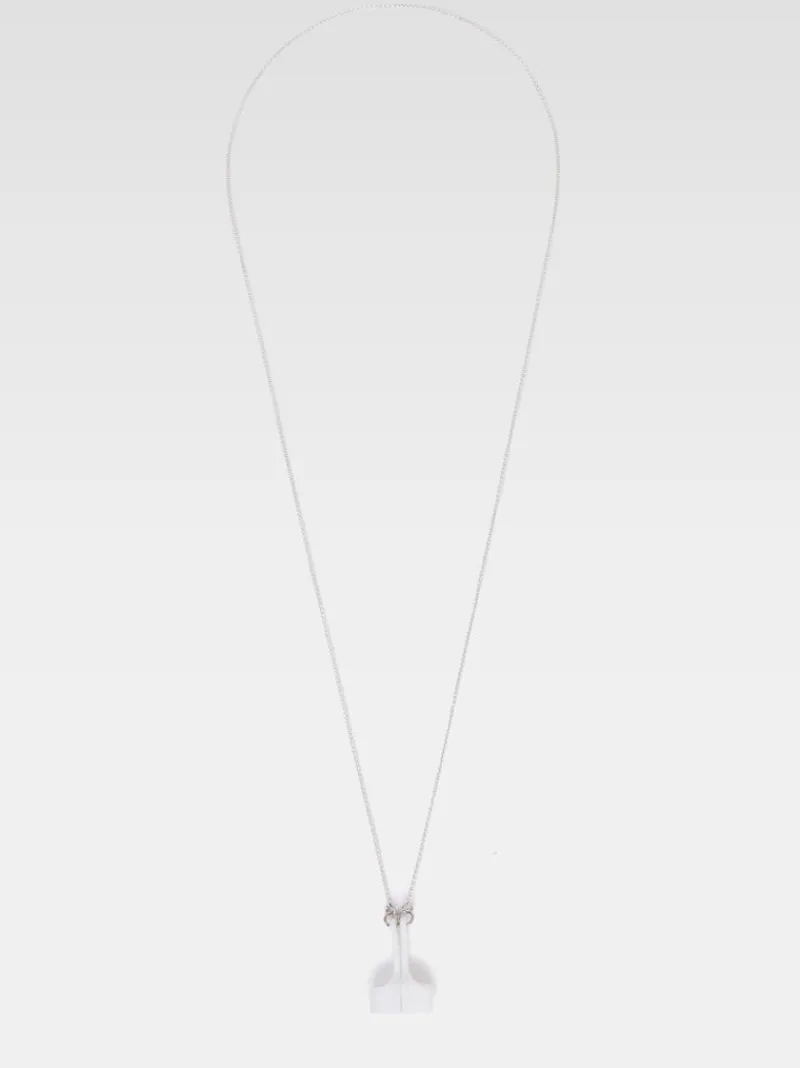 FRENCH CONNECTION Jewellery<Airpod Holder Chain Silver/White