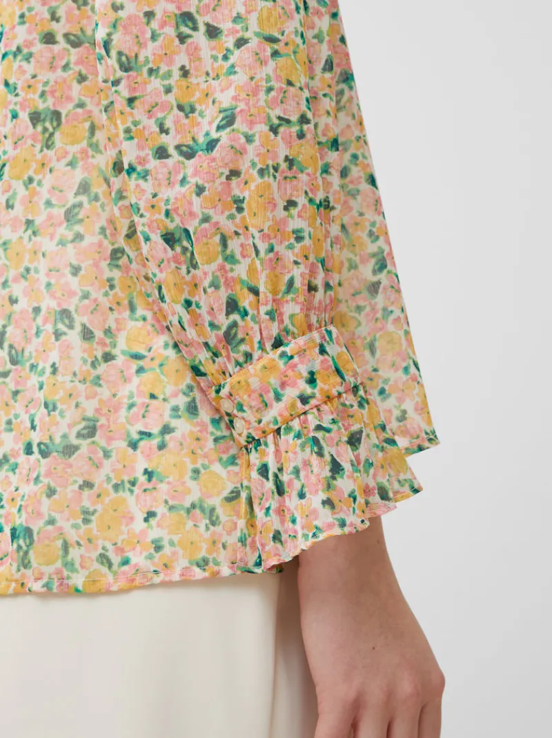 FRENCH CONNECTION Women's Shirts | Tops<Aleezia Hallie Crinkle Shirt Pear