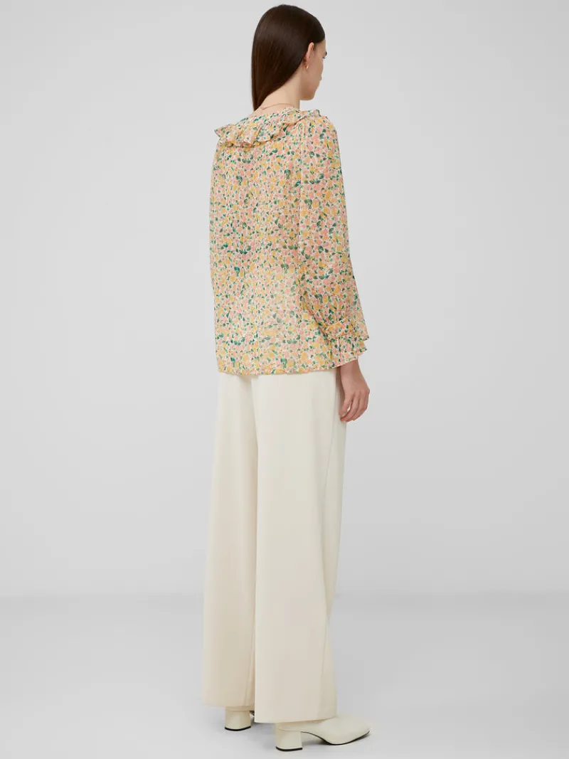 FRENCH CONNECTION Women's Shirts | Tops<Aleezia Hallie Crinkle Shirt Pear
