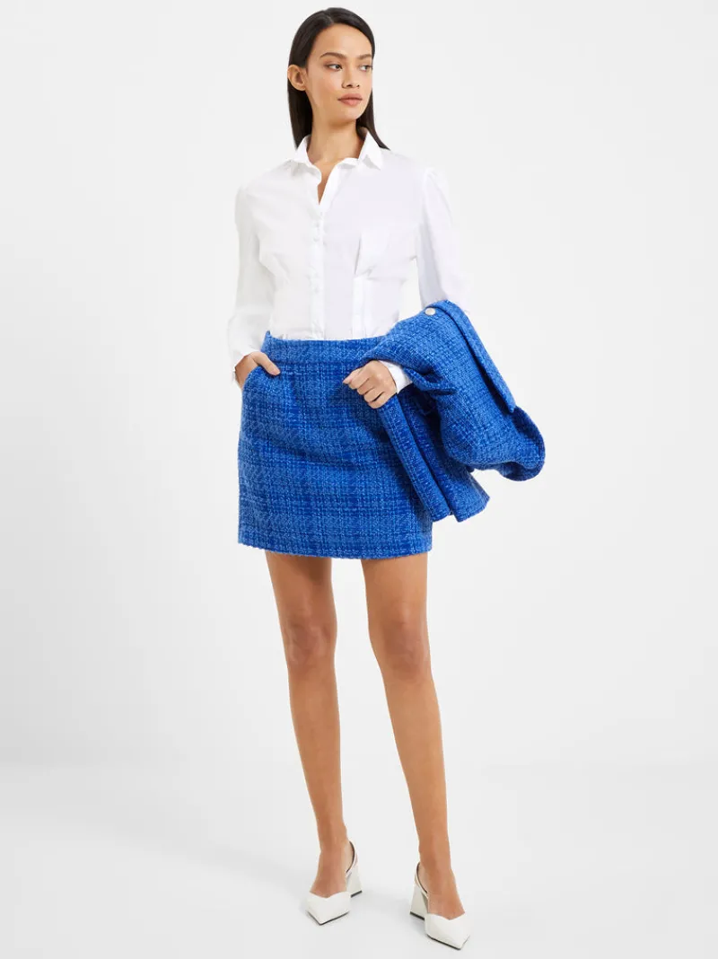 FRENCH CONNECTION Women's Suits | Co-ords<Azzurra Tweed Mini Skirt LightBlueDepths