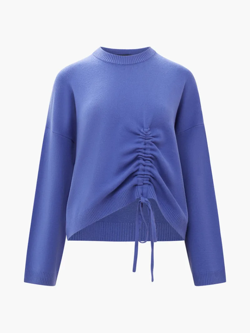 FRENCH CONNECTION Sale<Babysoft Gathered Jumper LightBlueDepths