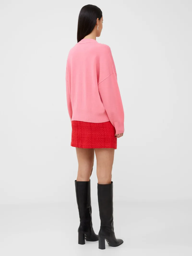 FRENCH CONNECTION Jumpers & Cardigans<Babysoft V-Neck Cardigan BrightDesertRose