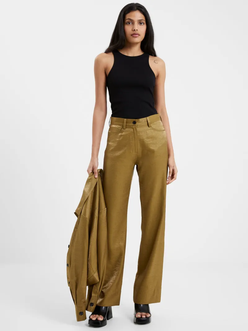 FRENCH CONNECTION Co-ords<Cammie Shimmer Flare Trousers Nutria