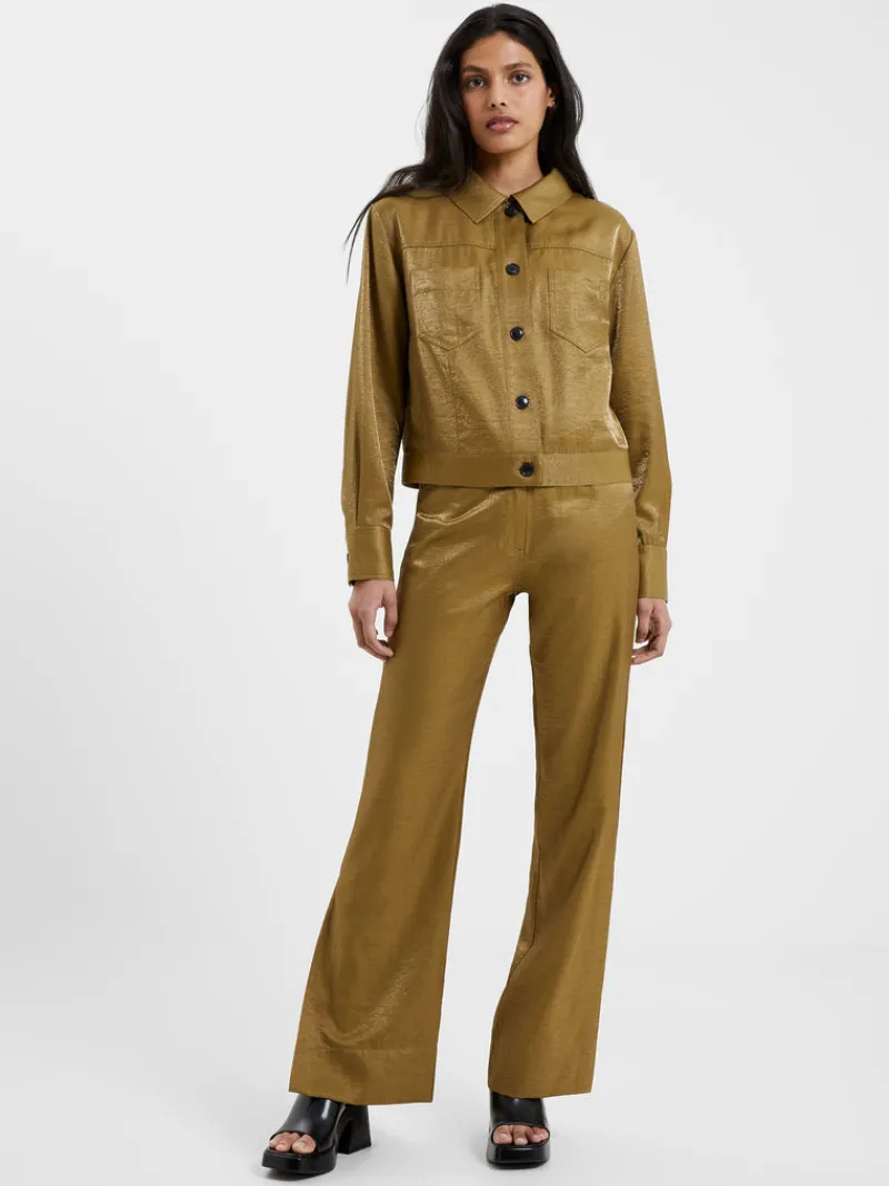 FRENCH CONNECTION Co-ords<Cammie Shimmer Jacket Nutria