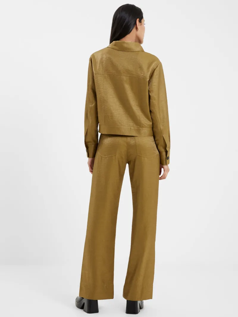 FRENCH CONNECTION Co-ords<Cammie Shimmer Jacket Nutria