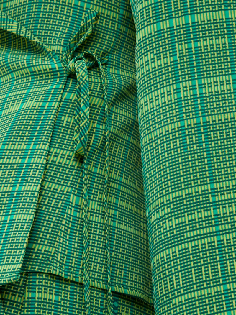 FRENCH CONNECTION Women's Suits | Co-ords | Tops<Carmen Recycled Crepe Top JellyBean/Wasabi