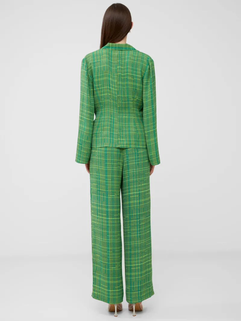 FRENCH CONNECTION Women's Suits | Co-ords | Tops<Carmen Recycled Crepe Top JellyBean/Wasabi