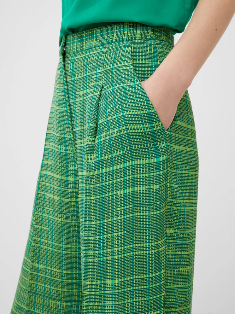 FRENCH CONNECTION Women's Suits | Co-ords | Women's Trousers<Carmen Recycled Crepe Trousers JellyBean/Wasabi