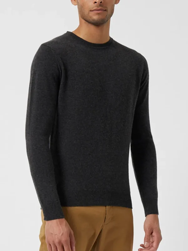 FRENCH CONNECTION Jumpers & Cardigans<Cashmere Knit Jumper CharcoalMel
