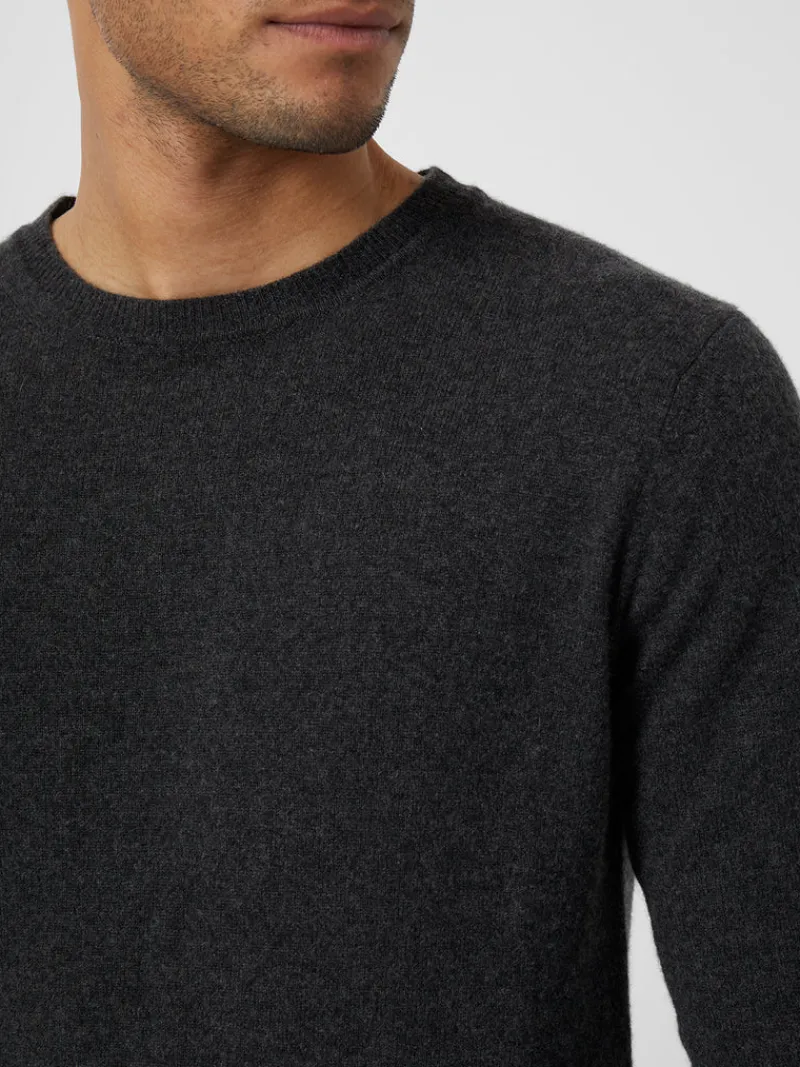 FRENCH CONNECTION Jumpers & Cardigans<Cashmere Knit Jumper CharcoalMel