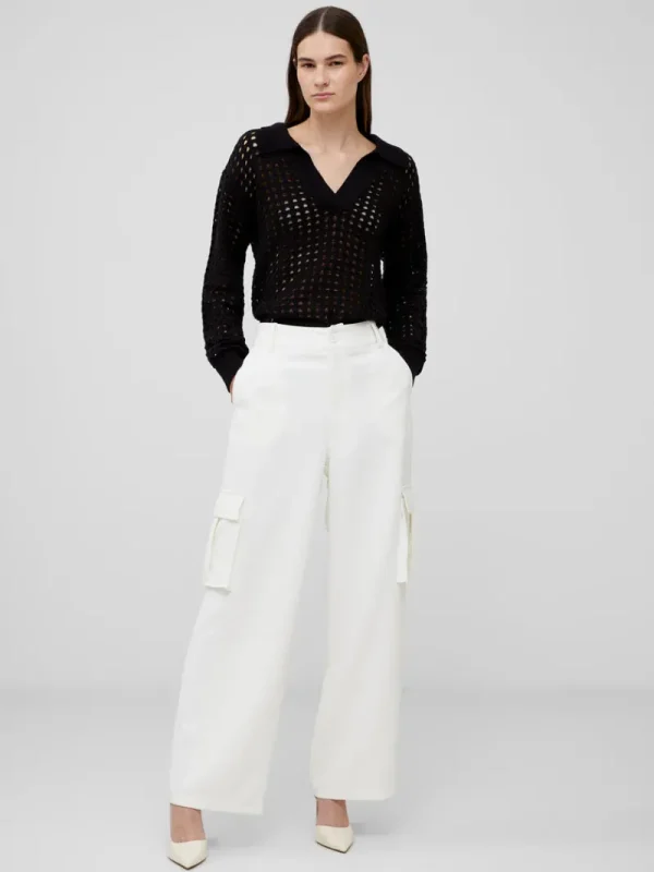 FRENCH CONNECTION Women's Trousers<Combat Trousers SummerWhite
