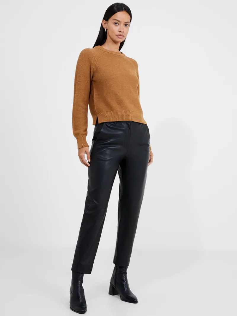 FRENCH CONNECTION Co-ords | Women's Trousers<Connie Leather Trousers Black