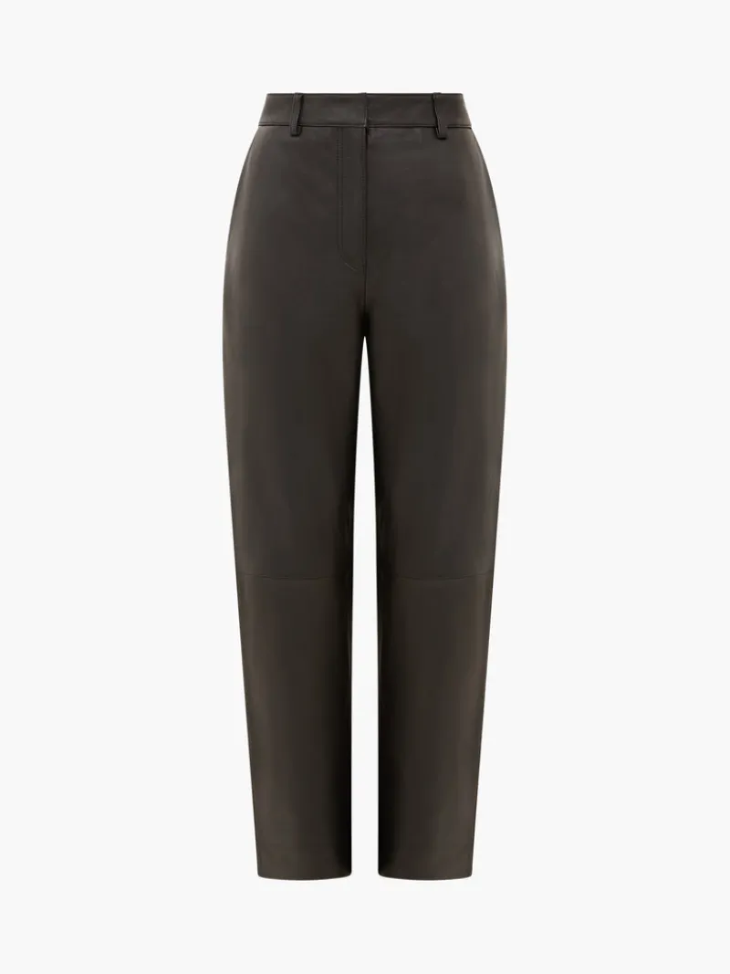 FRENCH CONNECTION Co-ords | Women's Trousers<Connie Leather Trousers Black