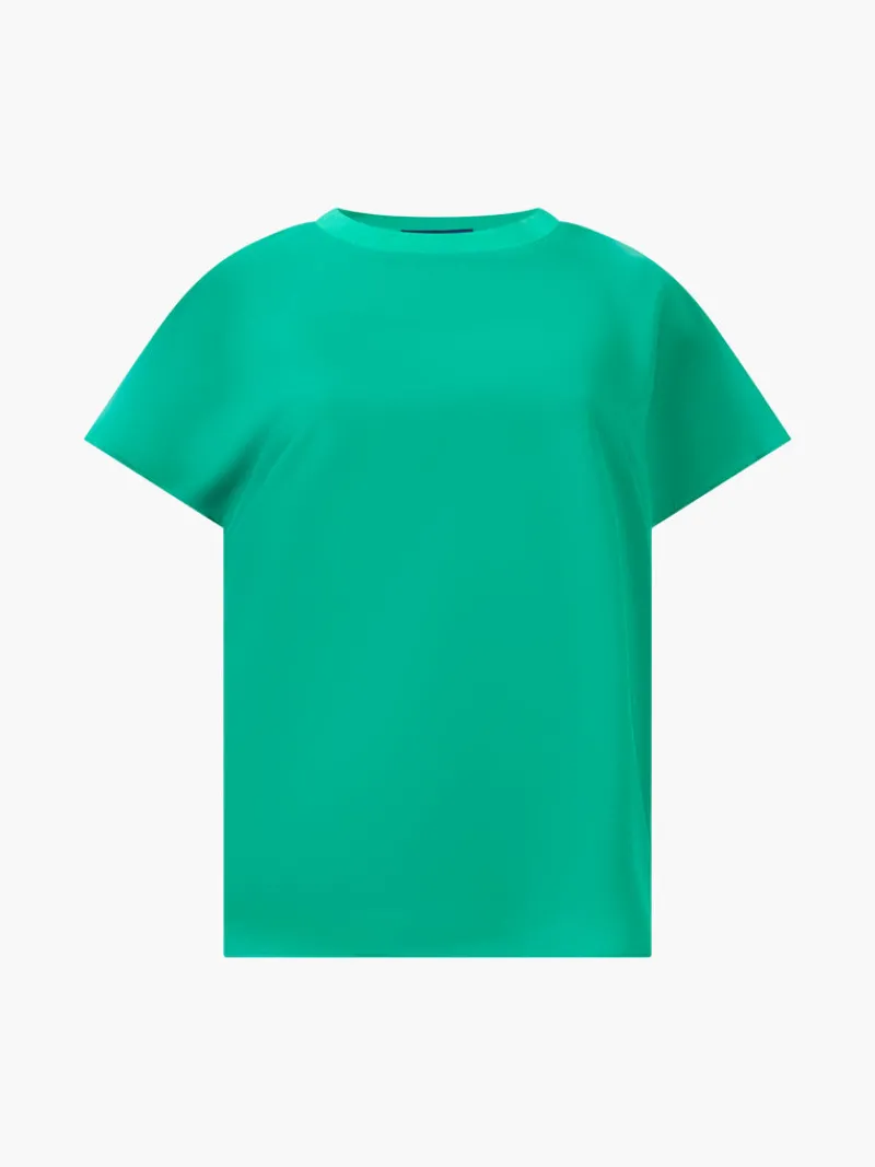 FRENCH CONNECTION Tops<Crepe Light Crew Neck Top JellyBean
