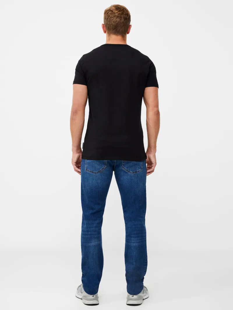 FRENCH CONNECTION T-Shirts & Polo Shirts<Crew 081 T-Shirt Black