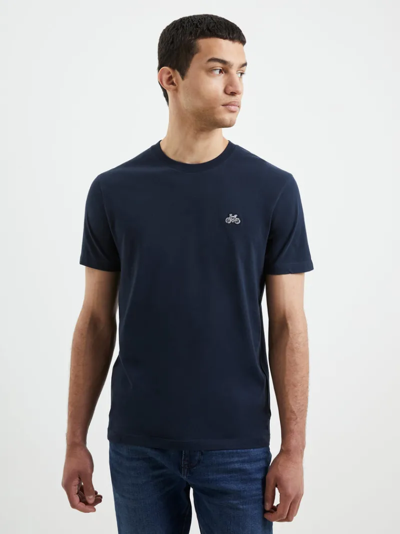 FRENCH CONNECTION T-Shirts & Polo Shirts<Cycle Badge T-Shirt Marine