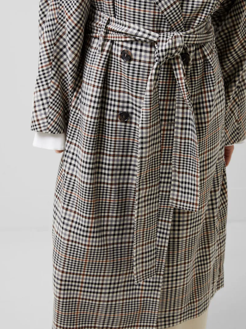 FRENCH CONNECTION Coats & Jackets<Dandy Check Coat CheckMulti