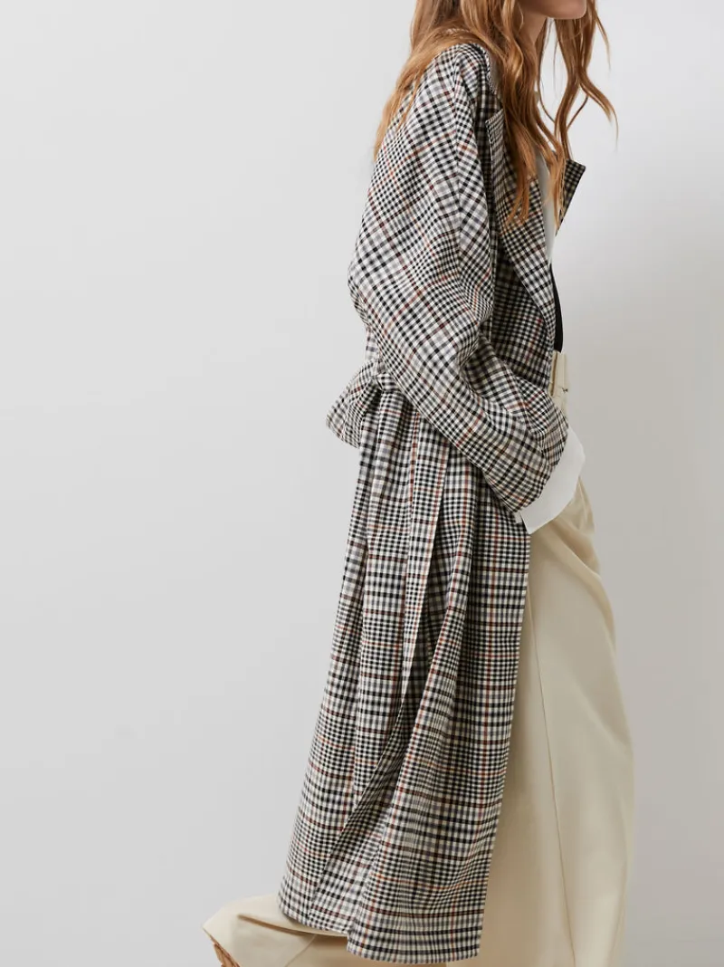 FRENCH CONNECTION Coats & Jackets<Dandy Check Coat CheckMulti