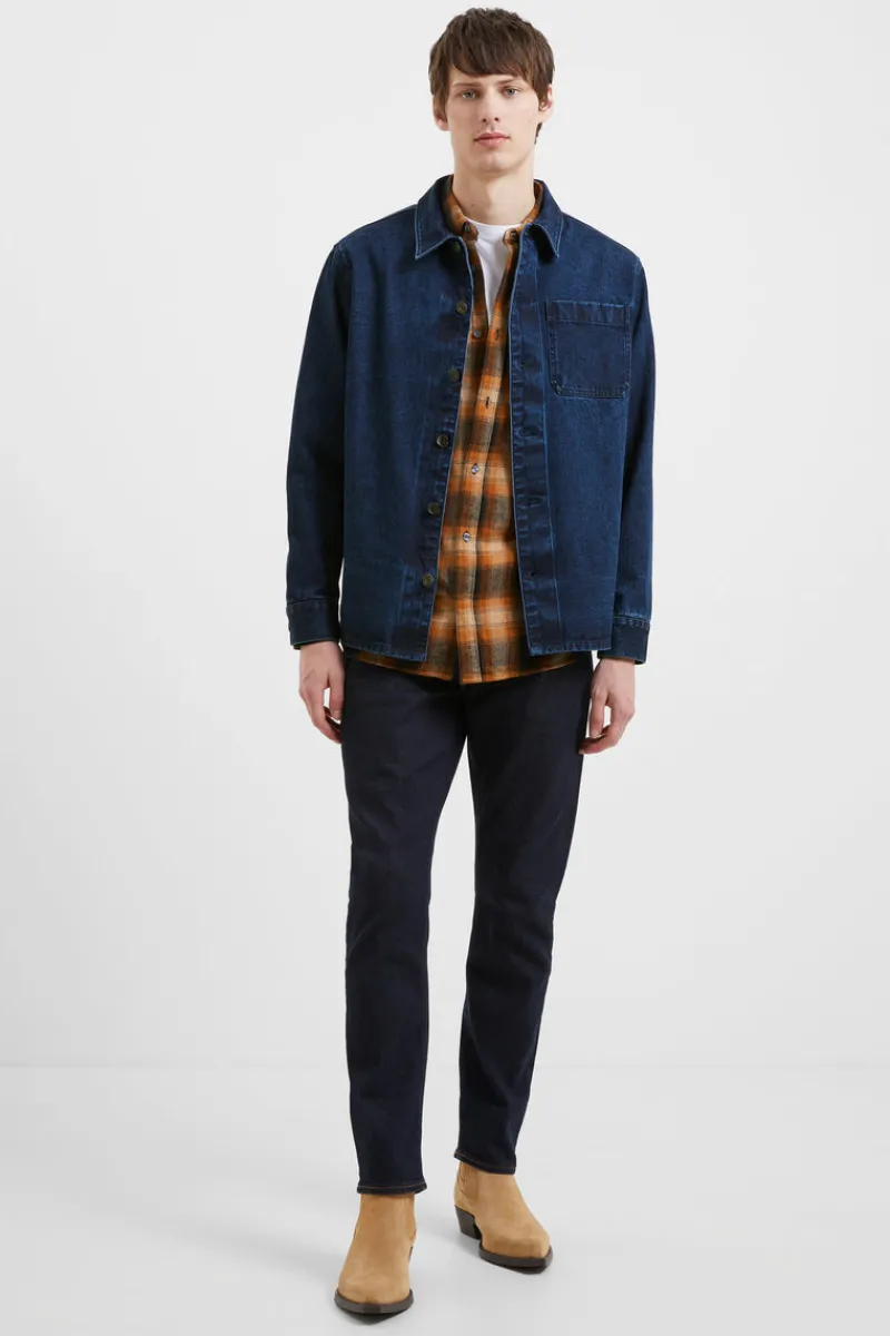 FRENCH CONNECTION Sale | Men's Shirts | Coats & Jackets<Denim Overshirt MidWash