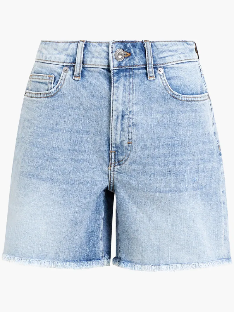FRENCH CONNECTION Skirts & Shorts<Denim Stretch Boyfriend Shorts BleachedOut