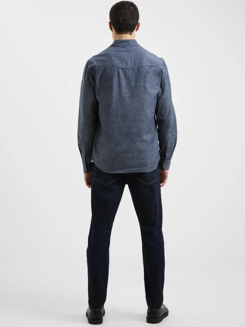 FRENCH CONNECTION Men's Shirts<Denim Western Shirt RinseWash