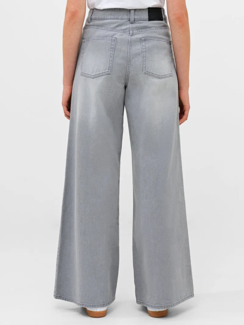 FRENCH CONNECTION Jeans | Women's Trousers<Denver Denim Relaxed Wide Leg Jeans ArcticGrey