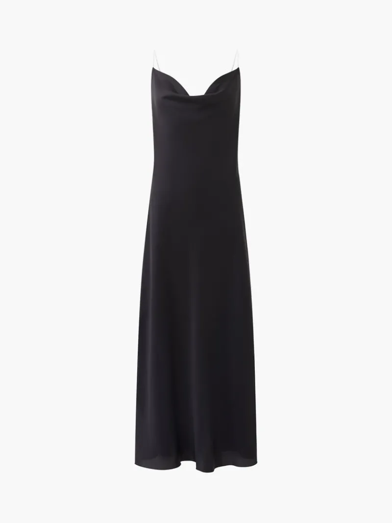 FRENCH CONNECTION Wedding Guest Dresses | Sale<Diamante Strap Slip Dress Black