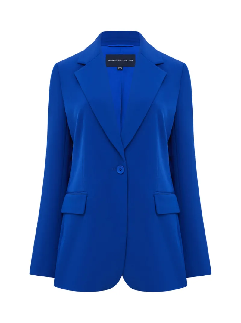 FRENCH CONNECTION Women's Blazers | Women's Suits | Coats & Jackets | Co-ords<Echo Single Breasted Blazer CobaltBlue