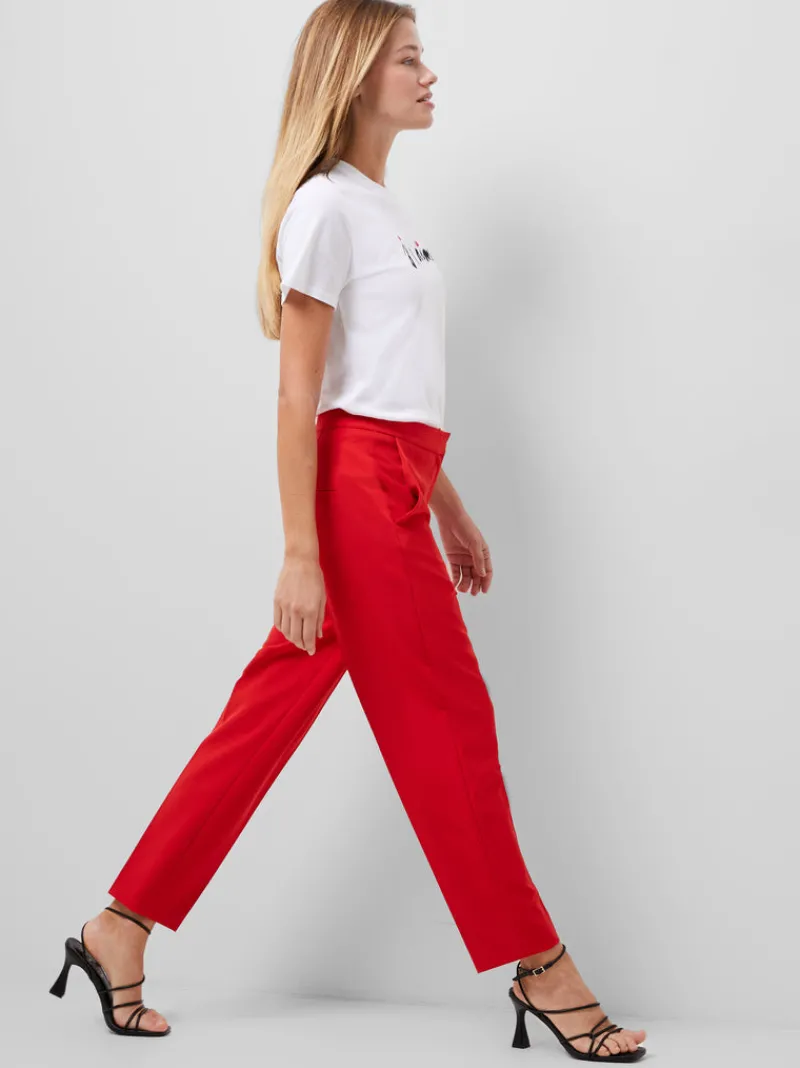FRENCH CONNECTION Women's Suits | Co-ords | Women's Trousers<Echo Tapered Trousers TrueRed