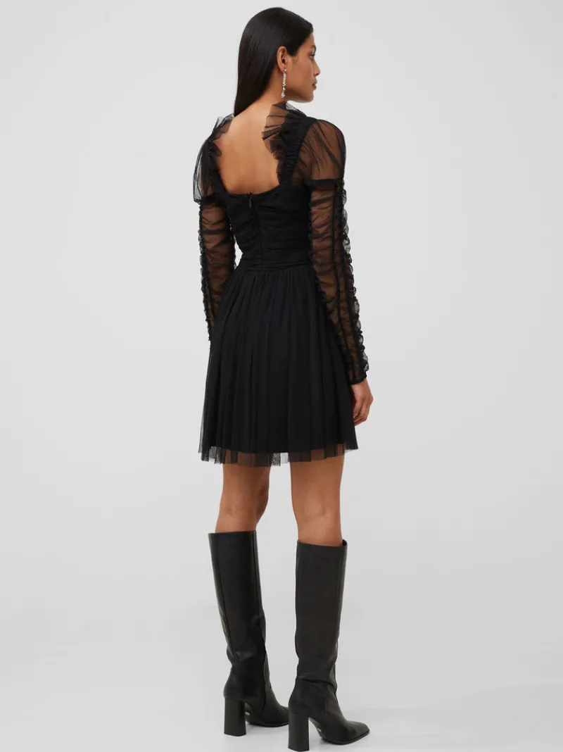 FRENCH CONNECTION Party Dresses<Edrea Tulle Mini Dress Blackout