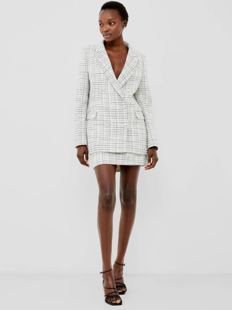 FRENCH CONNECTION Women's Suits | Women's Blazers | Coats & Jackets<Effie Boucle Blazer ClassicCream/Blacko