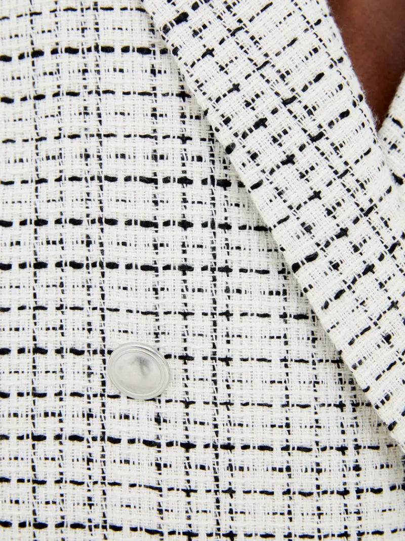 FRENCH CONNECTION Women's Suits | Women's Blazers | Coats & Jackets<Effie Boucle Blazer ClassicCream/Blacko