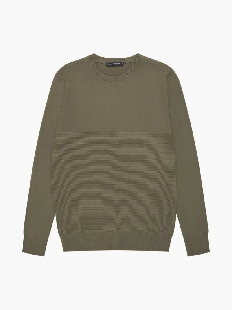 FRENCH CONNECTION Jumpers & Cardigans<Engineered Ottoman Jumper IvyGreen