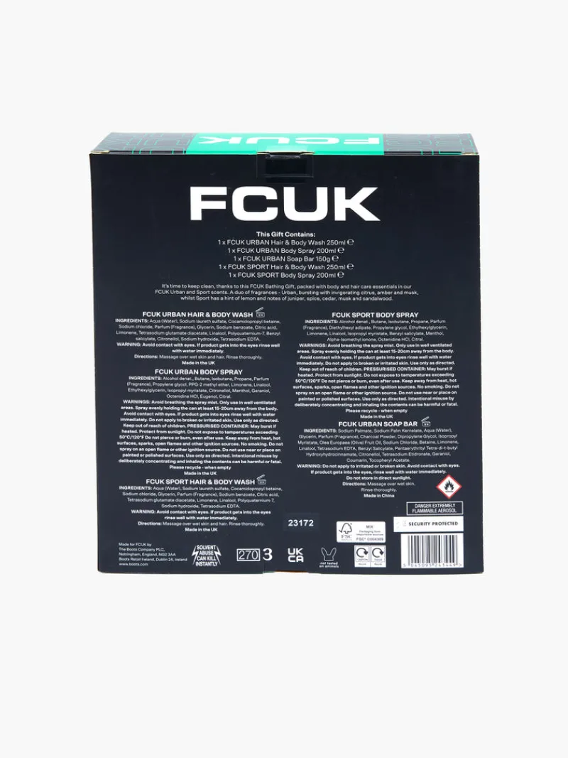 FRENCH CONNECTION Fragrance & Grooming<FCUK Keep It Clean Bathing Gift Set