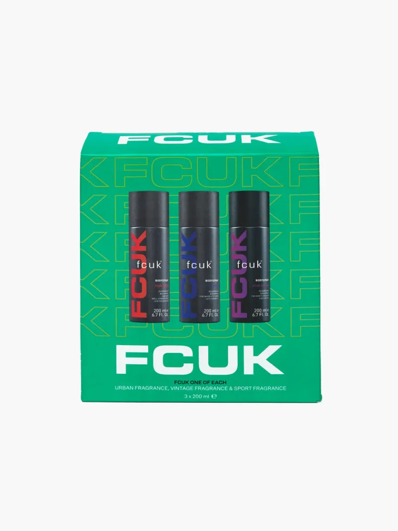 FRENCH CONNECTION Fragrance & Grooming<FCUK One Of Each Body Spray Gift Set