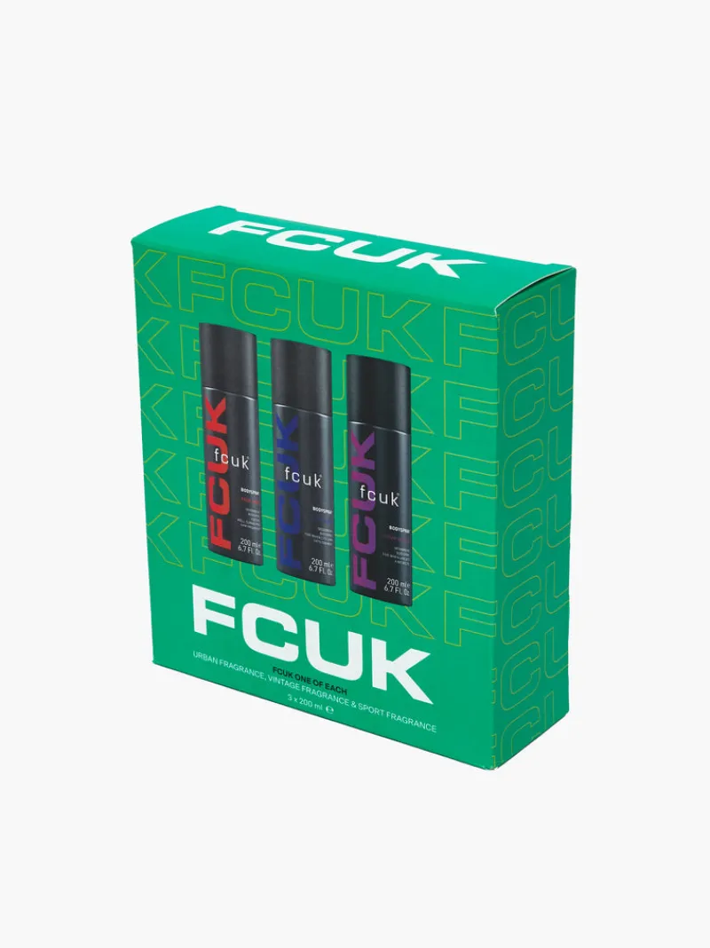 FRENCH CONNECTION Fragrance & Grooming<FCUK One Of Each Body Spray Gift Set