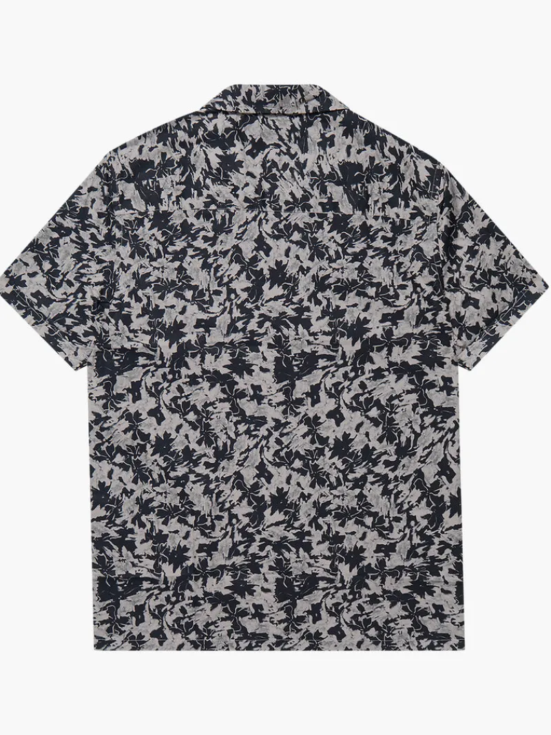 FRENCH CONNECTION Men's Shirts<Fistral Cotton Shirt BlackOnyxMulti