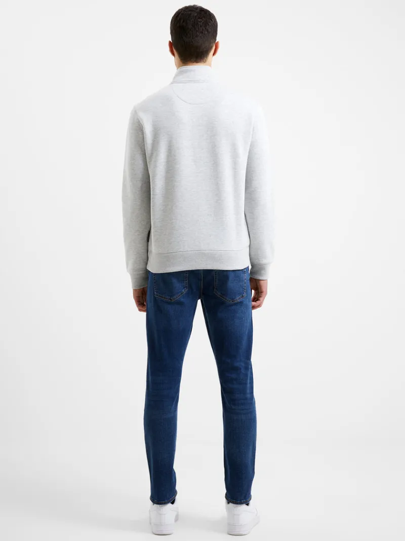 FRENCH CONNECTION Jumpers & Cardigans<Half Zip Sweater LightGreyMel