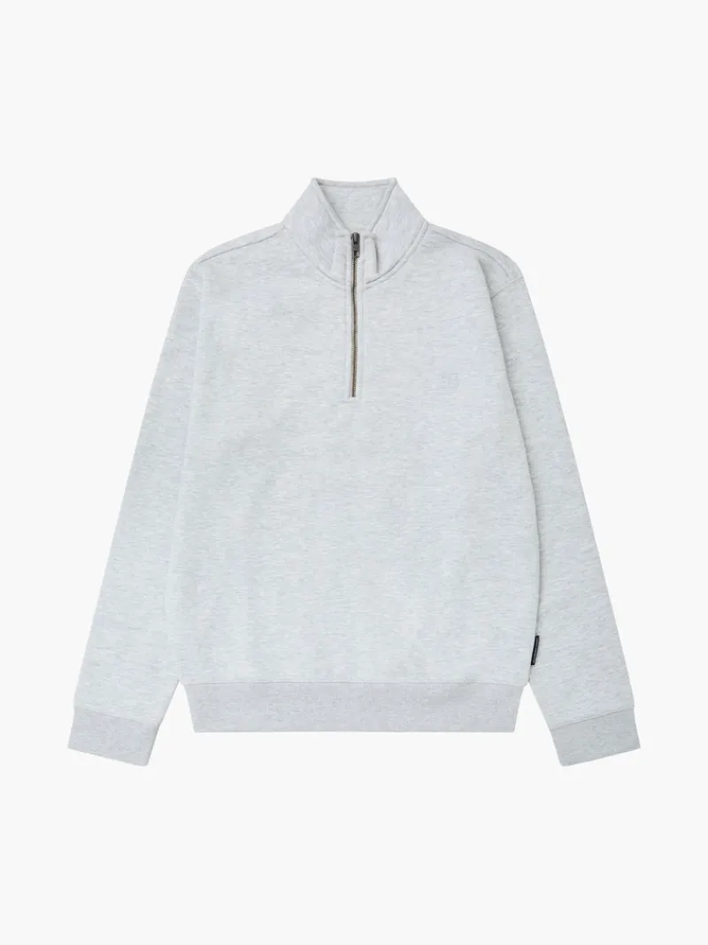 FRENCH CONNECTION Jumpers & Cardigans<Half Zip Sweater LightGreyMel