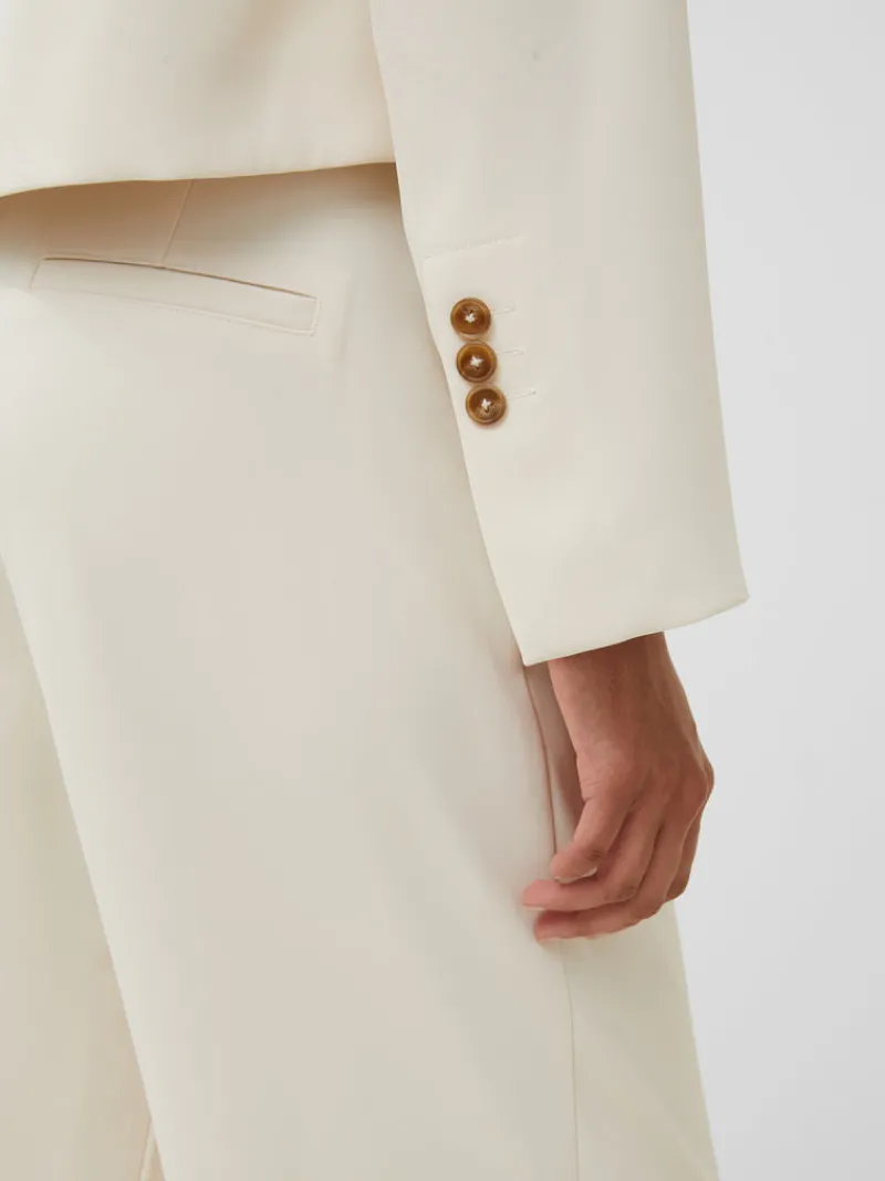 FRENCH CONNECTION Women's Suits<Harry Suiting Cropped Blazer ClassicCream