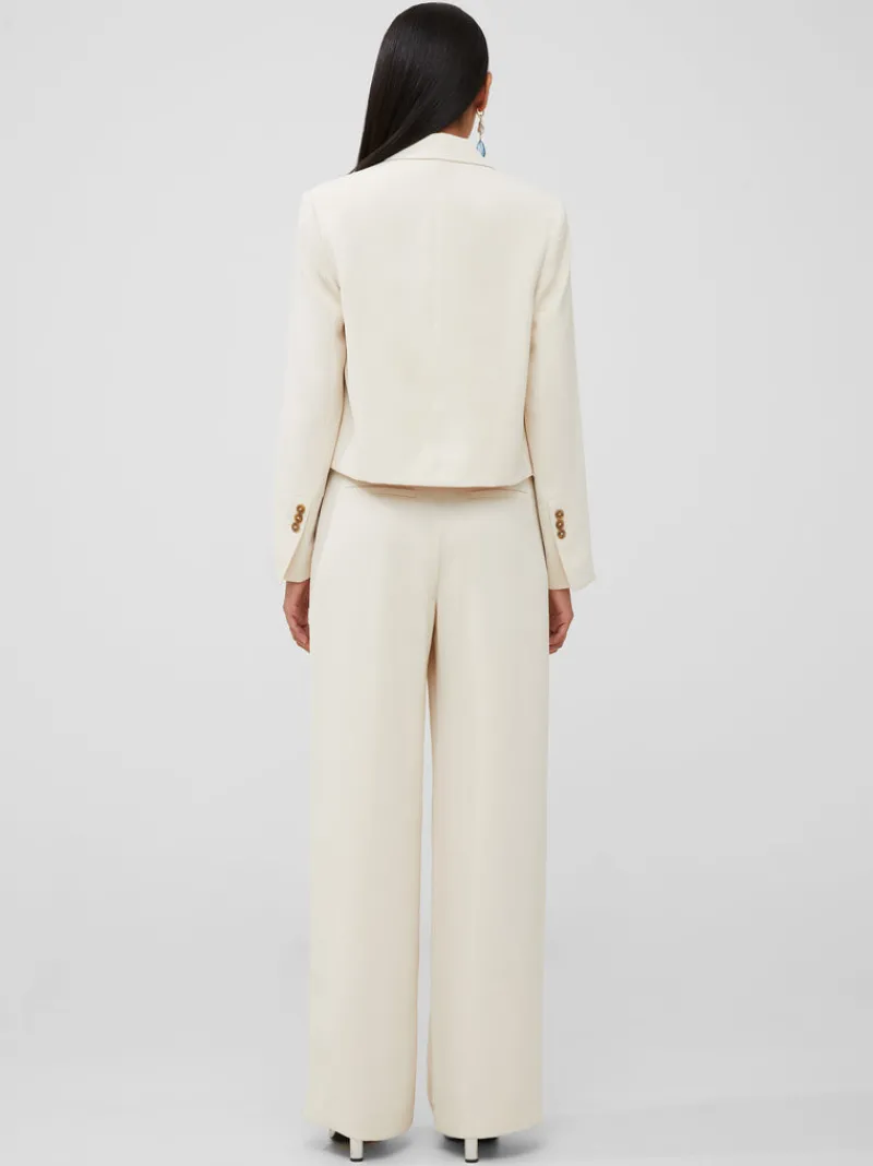 FRENCH CONNECTION Women's Suits<Harry Suiting Cropped Blazer ClassicCream