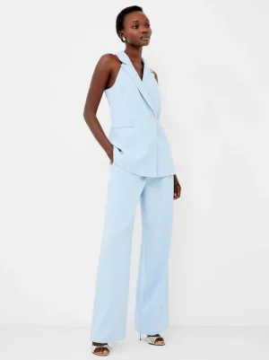 FRENCH CONNECTION Women's Suits | Co-ords | Coats & Jackets<Harry Suiting Halterneck Waistcoat CashmereBlue
