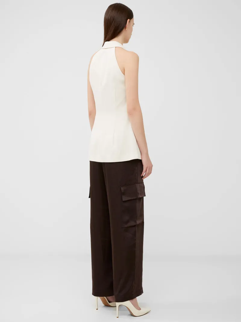 FRENCH CONNECTION Women's Suits | Co-ords | Coats & Jackets<Harry Suiting Halterneck Waistcoat ClassicCream