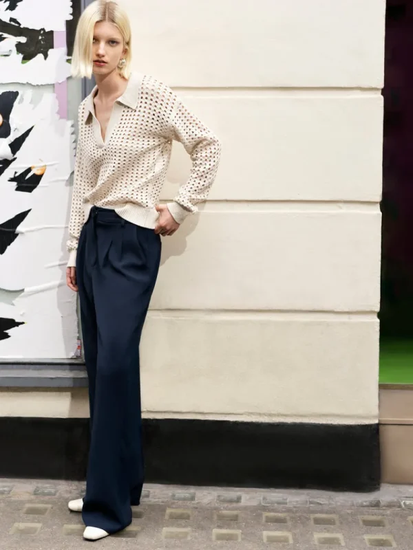 FRENCH CONNECTION Women's Trousers<Harry Suiting Trousers Marine