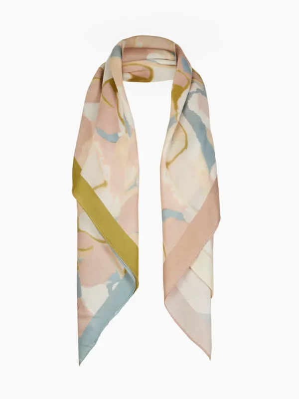 FRENCH CONNECTION Scarves<Hattie Square Scarf WinterSkyMulti