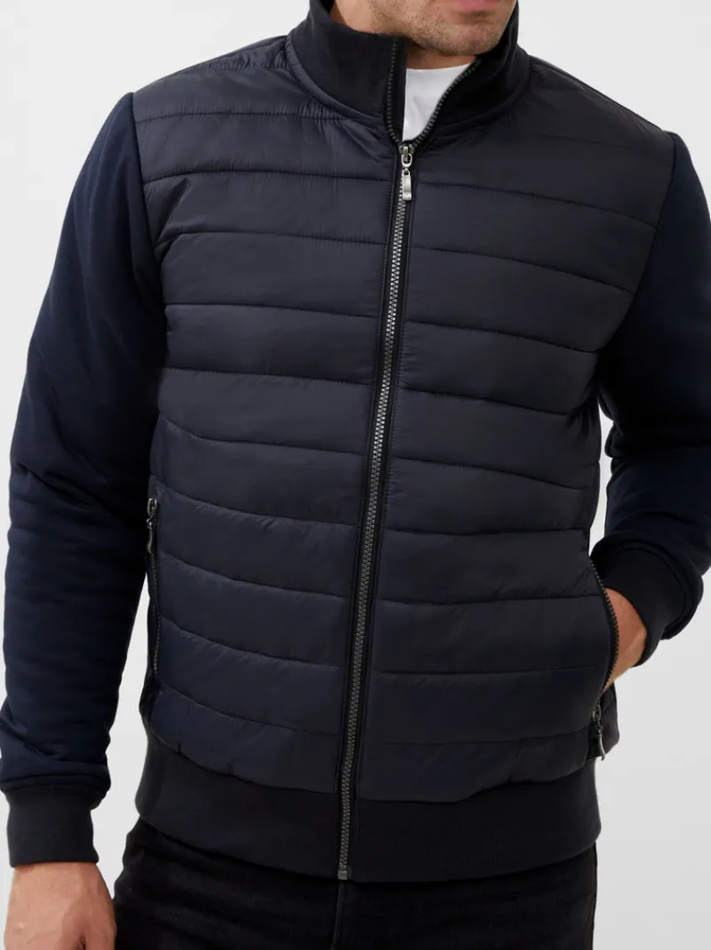FRENCH CONNECTION Coats & Jackets<Hybrid Bomber Jacket Navy