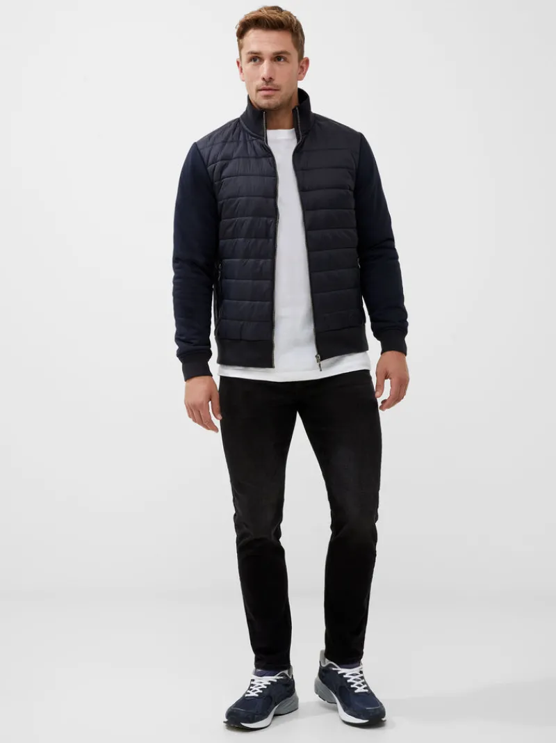 FRENCH CONNECTION Coats & Jackets<Hybrid Bomber Jacket Navy