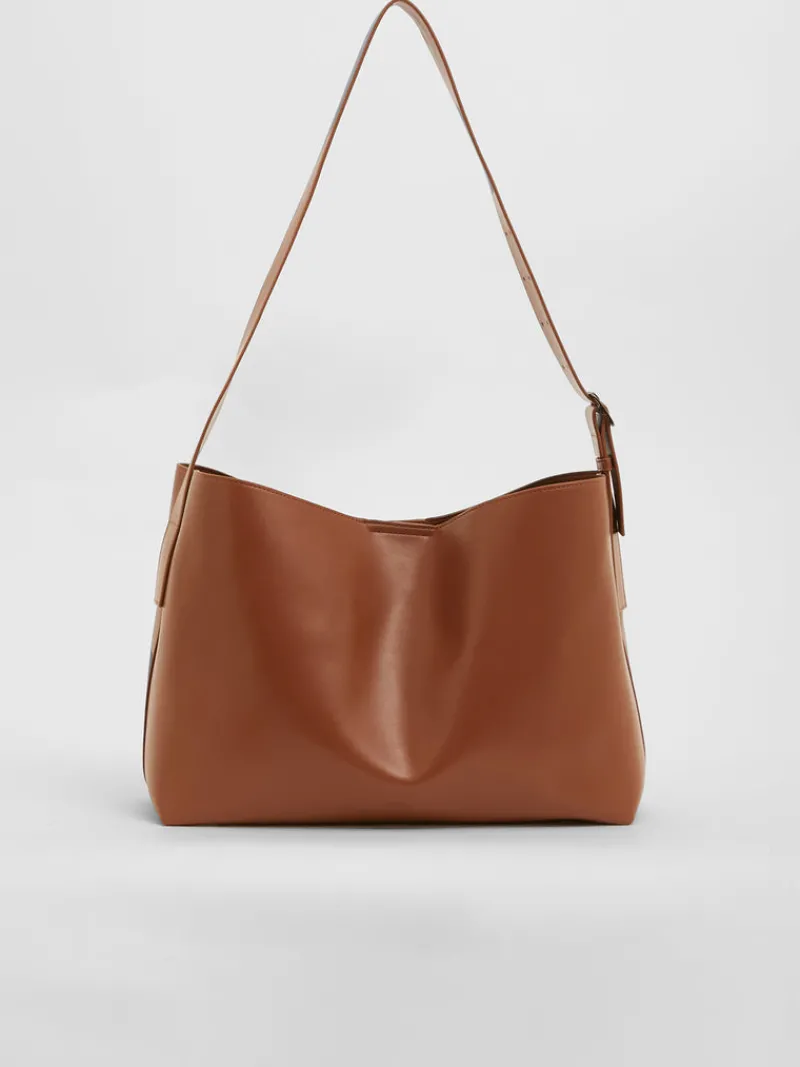 FRENCH CONNECTION Women's Bags<Jeenaa X Relaxed Tote Bag Brown