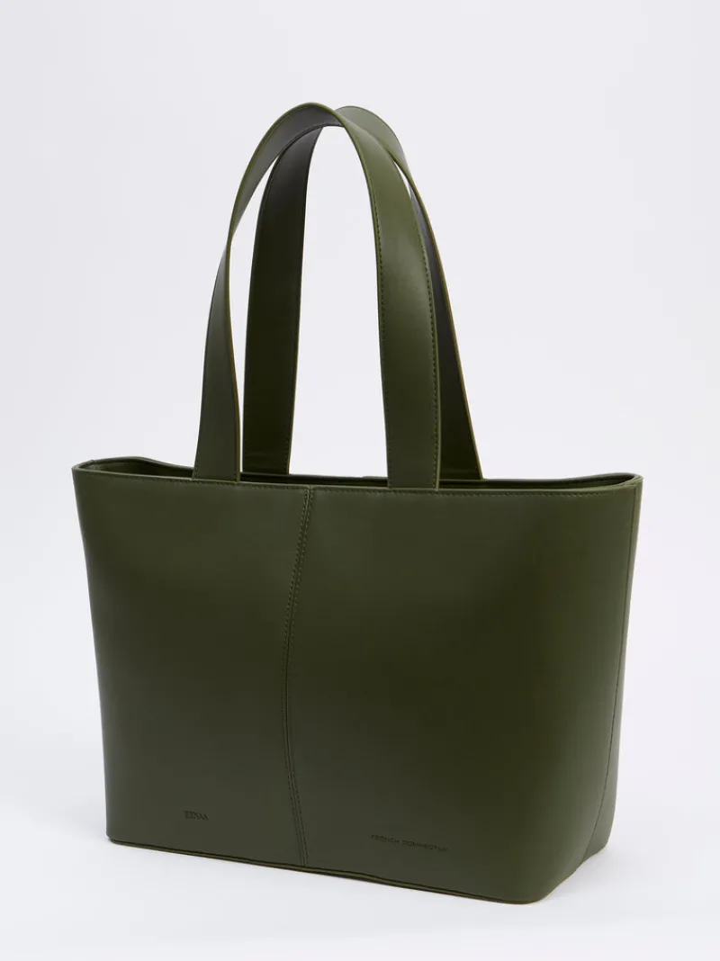 FRENCH CONNECTION Women's Bags<Jeenaa X Smooth Large Tote Bag OliveNight