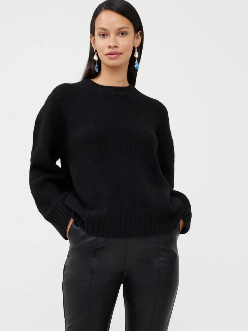 FRENCH CONNECTION Jumpers & Cardigans<Kezia Crew Neck Jumper Blackout